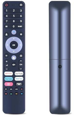 TCNOUMT Universal Ersatz Fernbedienung Passend für Kogan Dyon FB-Typ-33 iGoo-TV 32H iGoo-TV 40F iGoo-TV 43F iGoo-TV 50U iGoo-TV 55U