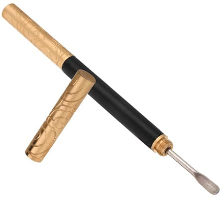 GALPADA Ago Per Caffè Latte Manico in Legno Bastoncino Per Mescolare in Acciaio Inossidabile Strumento Per Disegnare Caffè Espresso Agitatore Per Bevande Miste e Bar