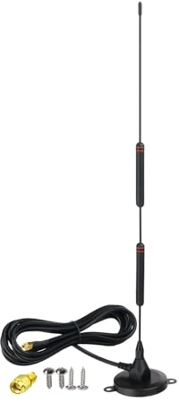 Bingfu High Gain 10dBi 4g LTE Cellular Magnetic Base MIMO SMA Male Antenna with RG58 Cable Compatible with 4G LTE Wireless CPE Router Hotspot Cellular Gateway Industrial IoT Router