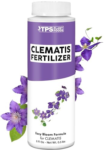 Clematis Fertilizer – Liquid Plant Food for More Blooms, 8 oz