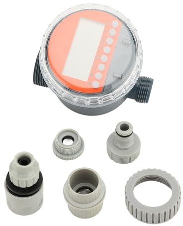 Controller di irrigazione del giardino intelligente automatico impermeabile per polvere a prova di polvere Timer d'acqua della valvola a sfera per il di irrigazione dell'impianto