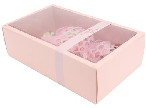 Cabilock Caja De Obsequio De Flores De Jabón Artificial Decoración Floral Romántica para Valentine's Day Obsequio De Flores Preservadas Creativas