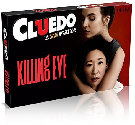 Winning Moves Killing Eve Cluedo Mystery Board Game, Become an MI5 investigator and determine who killed Kenny, The popular British Spy Thriller Television Series for ages 14 plus