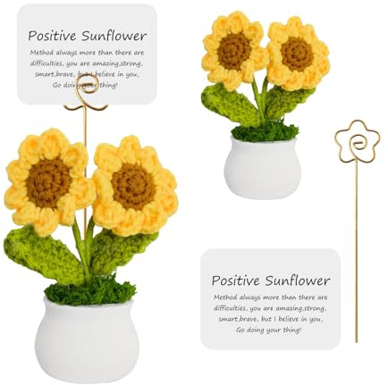 liuer Mini Giocattoli di Fiore,Divertente Personalizzata Incoraggiare Regalo,Regali Divertenti Amica,Regalo per Amica Speciale,Fiori di Artificiali per Decorazioni Casa Ufficio (B)