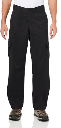 Dickies Herren Flex Relaxed Fit Cargohose Lässige Business-Hose, Schwarz, 36W / 32L