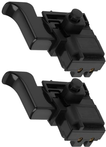 YINETTECH Interruptor de 2 Piezas para Taladro Percutor 171530042 Compatible con Bosch UBH 2/20 SE GBH 2 SE con Controlador de Velocidad