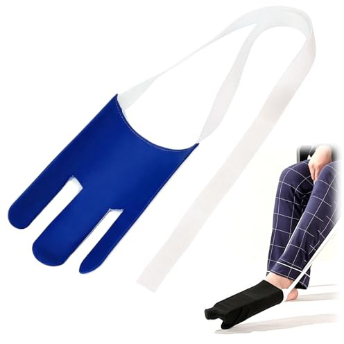 Calzador de calcetines, ayuda para calzar, ayuda de vestir, ayuda para calcetines, ayuda para vestir, ayuda para calcetines y medias, ayuda de vestir, calzador para ancianos, discapacitados