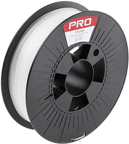RS PRO PP 3D-Drucker Filament zur Verwendung mit Gängige Desktop-3D-Drucker, Lichtdurchlässig, 1.75mm, FDM, 500g