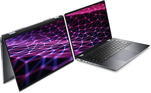 Dell Latitude 9430 2-in-1 Laptop (2022) Touch | 14 2560x1600 QHD+ | Core i7-1265U - 1TB SSD Hard Drive - 32GB RAM | 10 cores @ 4.8 GHz Win 11 Pro Black (Renewed)