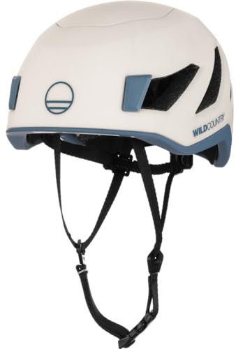 Wild Country Syncro Helmet Weiß - Robuster vielseitiger Kletterhelm, Größe One Size - Farbe Quartz