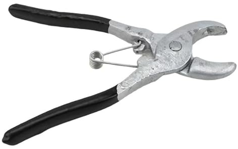 8 Spring Assist Hog Ring Pliers - Malleable Iron (Single Plier)