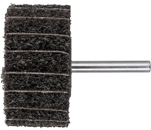 LUKAS-ERZETT 10 x Fächerschleifer SFM für Edelstahl 50x20 mm Schaft 6 mm Siliciumcarbid Korn 180/150-11,5x11,5x10,5cm