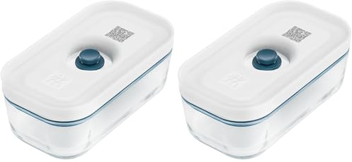 Zwilling Fresh & Save Vakuumbox, Größe S, Glas, La Mer (Packung mit 2)