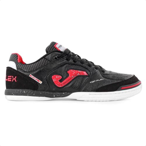 Joma Top Flex 2401 IN TOPW2401IN, Men Indoor Football Trainers, Black, 45 EU