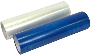 Glass & Window Protector 60cm x 100m | Eco-Friendly Self-Adhesive Film | Safeguards Glass Surfaces | Easy Application | Premium Protector | Clear or Blue (Blue)