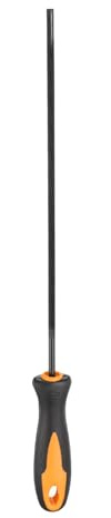 sourcing map Chainsaw File, 4mm (5/32-inch) Round Sharpening Files Tool with Plastic Handle for Chain Chainsaw Sharpening, Grinding, Black