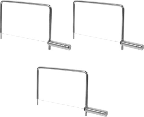 ULTECHNOVO Cortador De Queso De Alambre Reemplazable De 3 Piezas Cortador De Queso De Metal De Acero Inoxidable Para Queso En Bloque Apto Para Lavavajillas