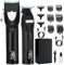 YiLFo Hair Clippers Men, Professional Beard Trimmer for Men, Cordless Hair Trimmer, USB Rechargeable Barber Clippers Grooming Set, Electric Cutting Kit Precision Shaver with LCD Display