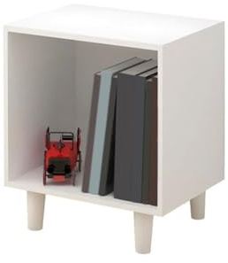 LIUAILING52 Record Rack Open Floor Vinyl Record Cabinet Large Capacity Wooden Storage Display Rack