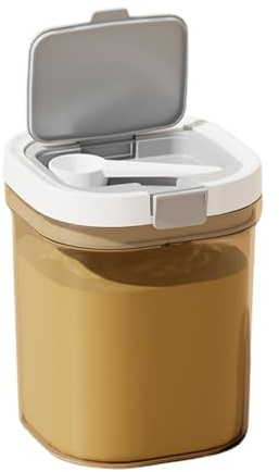 Distributore Di Latte In Polvere Contenitore Per Latte In Polvere A Tenuta | Porta Alimenti Impilabile Con Cucchiaio Dosatore Per Casa Asilo Viaggio Cucina