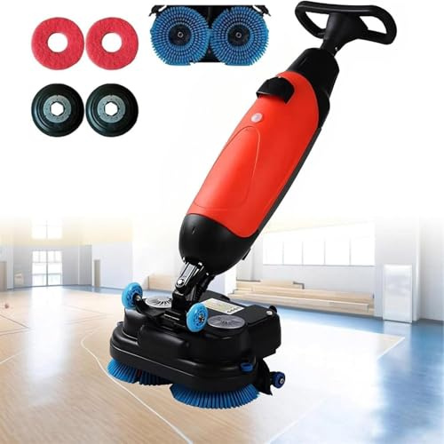Kommerzieller Bodenschrubber mit rotierenden Doppelbürsten und 45,7 cm Reinigungsbreite für effiziente Teppich- und Oberflächenpflege