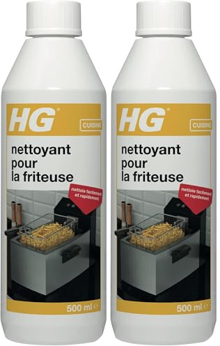 HG nettoyant pour la friteuse (Lot de 2)