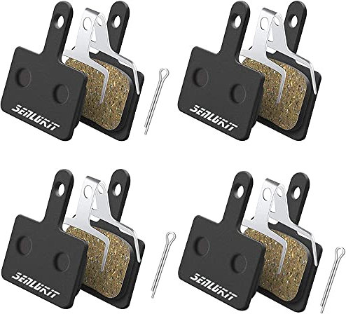 SenluKit Fahrrad Bremsbeläge Scheibenbremsbeläge Bremsbeläge für Shimano M315 M355 M415 M416 M445 M446 M525 M515 M975 C501 C601 T615 T675 B01 B01S usw