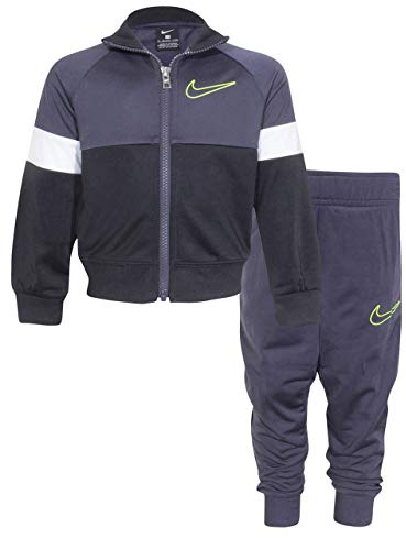 Nike Little Boy's Tracksuit Jacket & Pants 2-Piece Set Gridiron Sz: 6 86F705
