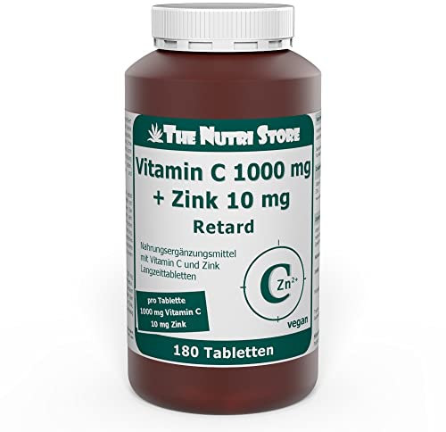 Vitamin C 1000 mg + Zink 10 mg Langzeit Tabletten 180 Stk.