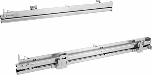 Bosch HEZ638D00 - Accessorio per forni, estrattore telescopico a 1 livello, in acciaio inox, made in Germany