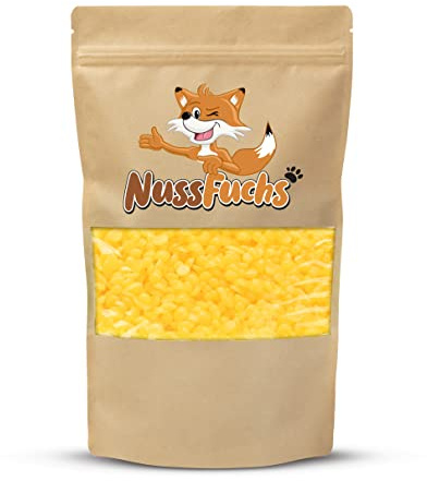 Bienenwachs Pastillen gelb 1kg ohne künstliche Aromen NussFuchs