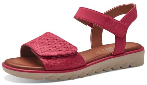 Jana Softline 8-28265-42 556 Fuxia Flache Sandale Komfortable Mehrweite Alltagsschuh Festlich Elegant, Sandalias Planas Mujer