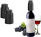 Forlush 2 Pezzi Tappo per Bottiglia Vino, Tappo Vino Sottovuoto, Pompa Vuoto per Vino, Con Scala Temporale per la Conservazione E la Freschezza Del Vino Rosso