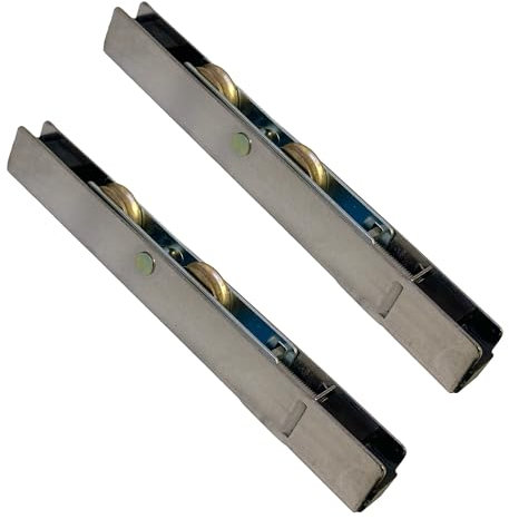 Sliding Patio Door Roller Wheels Stainless Steel for UPVC Timber Aluminium Doors Eurogroove Style Self Leveling