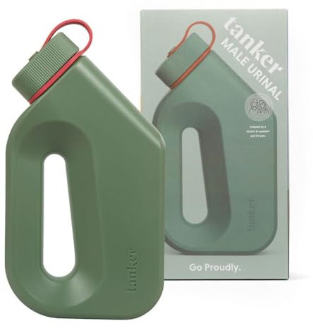 Boom Home Medical Boom Home Medical Tanker - Portable Urinal For Men Spill Proof - A Camping And Festival Essential, Designed For Nighttime Urges, Post-Surgery Recovery, Hsa Fsa Eligible