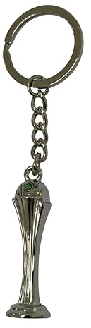 DFB nyckelring kvinnor pokal 3D-pokal trofé metall miniatyr fotboll fanartikel officiell licensierad produkt sport merchandise miniatyr 45 mm kopia, flerfärgad, 45 mm Pokal