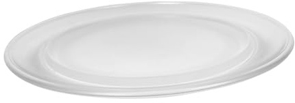 Drehteller für Mikrowelle 27cm aus Glas Hitzebeständig als Ersatz | Glatte Glasplatte, Passend für Viele Geräte, Leicht zu Reinigen, Zubehör für Küche und Haushalt