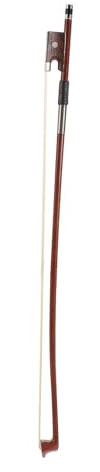 Kind Geige Bogen 1/8 aus Rotem Sandelholz Pferdehaar für Kinder | Elastisch, Sauberer Klang, Geigenbogen für Schüler, Kaffeebraune Ausführung, Passend für 1/8 Violinen