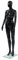 vidaXL Full Body Female Mannequin - Glossy Black Mannequin with Glass Base and Rotatable Parts - Polypropylene Display Model - 175 cm Height