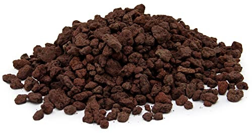 Clorophilla Lapillo vulcanico - pietra per giardino naturale, lapilli vulcanici ideali per pacciamatura, sassi per riempire vasi, pietre e sassolini per acquario 4 Litri