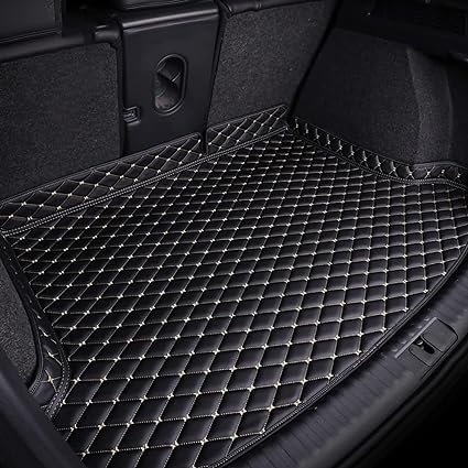 Auto Leder Kofferraummatten für Cupra Formentor 2020 2021 2022 2023 2024, Wasserdicht Antirutsch Kofferraum Innenmatte Zubehör,C