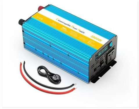 Transformateur Chargeur Portable 12000 W Onduleur Solaire Hors Réseau pour Voiture Onduleur Sinusoïdal Pur 12 KW 24 V CC 48 V 60 V 72 V 96 V CA vers 110 V 220 V CA(24V,220V-240V 50HZ,Europe)
