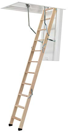 Dolle 'ClickFix 76' Timber Folding Loft Ladder (1200 x 700mm)