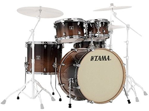 Tama CL-52KR-CFF Superstar Classic Drumkit (5-teiliges Schlagzeug, 22 Bass Drum, Ahornkessel, lackierte Oberfläche, inkl. Hardware) Coffee Fade