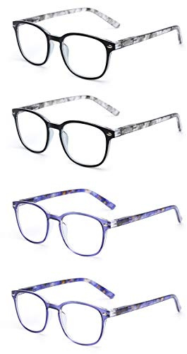 JM Gafas Presbicia Mujer con Bisagra de Resorte Gafas de Lectura Hombre