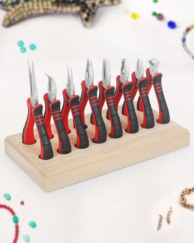 Set di pinze multi, Newacalox industriale Lineman da taglio laterale//ago naso pinza con spelafili/Crimper/cutter, funzione resistente cavo pinza cutter, pezzi