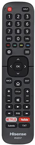 Hisense - Telecomando originale EN2D27 LTDN58K700 LTDN58K700XWTSEU3D LTDN65K700 LTDN65K700XWTSEU3D LTDN65K720WTSEU LTDN65XT910XWTSEU3D