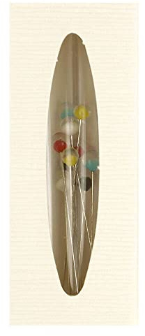 Tulip Glaskopf-Pins, Mehrfarbig, Einheitsgröße