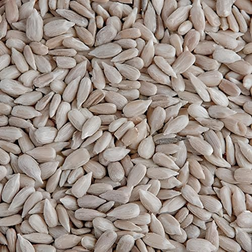 Leagrams Premium Sunflower Hearts (Sunflower Kernels) for Wild Birds – No Mess, High Oil, Bakery Grade High-Energy Feed (28kg) Bag