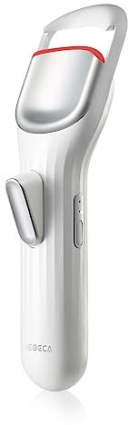 HEBECA Rizador de Pestañas Electrico - Rizador Pestañas Termico - Rizador de Pestañas con Calor Eyelash Curler Heat Silicona Térmica con Batería Recargable Rápida de 600mAh Calentamiento Rápido de 8S